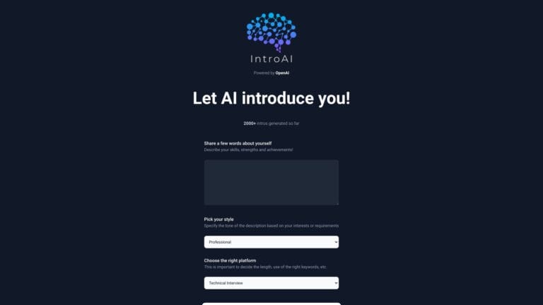 Innovative Introai AI Tool Review