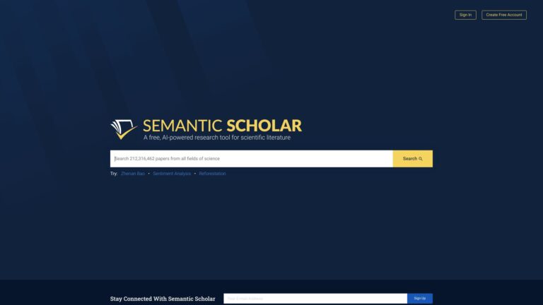 Trending Semantic Scholar AI Tool Review