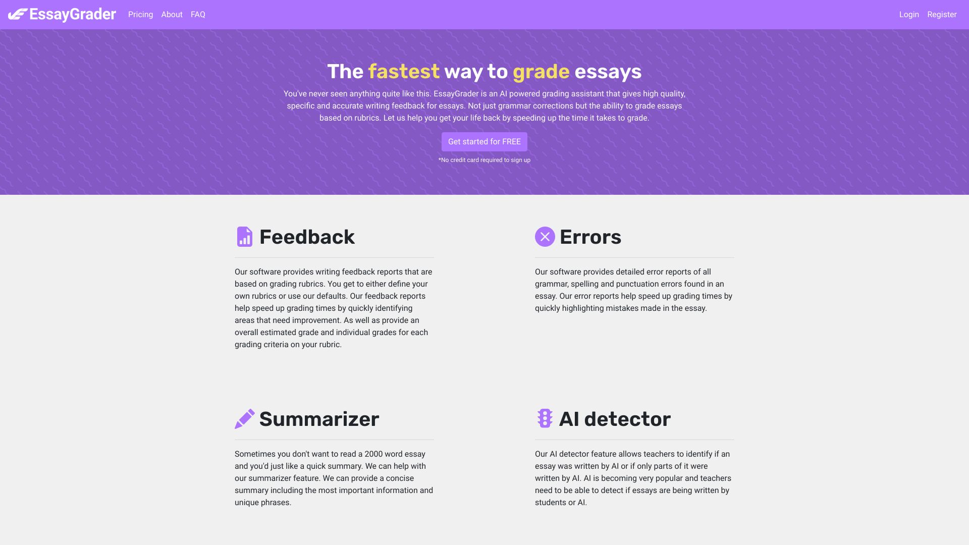 Essay Grader AI logo