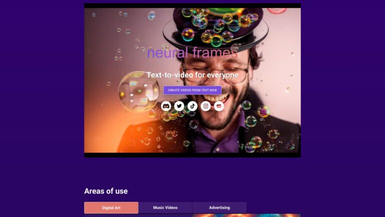 Best Neural Frames AI Tool Review