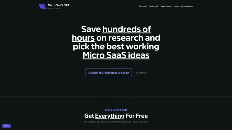Powerful Micro Saas Gpt AI Tool Review