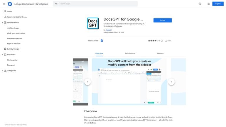 Trending Docsgpt AI Tool Review
