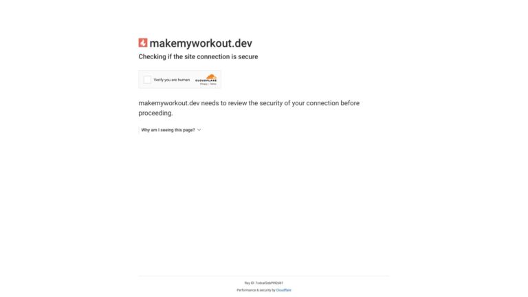 New Make My Workout AI Tool Review
