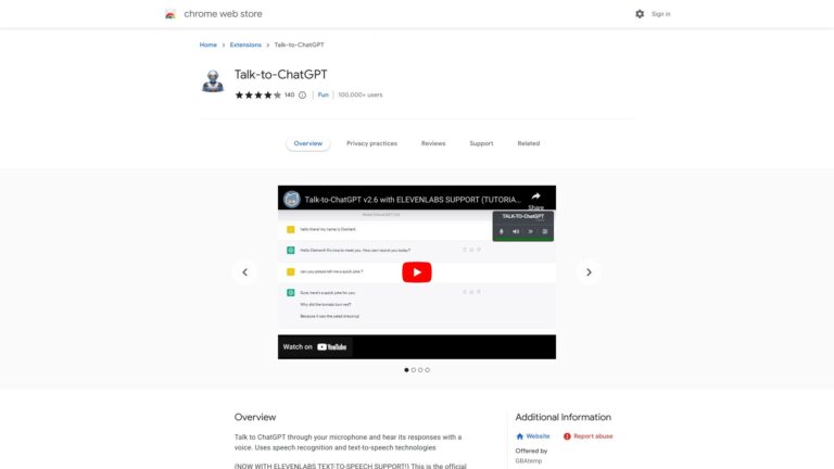 Free Talk AI Tool Review