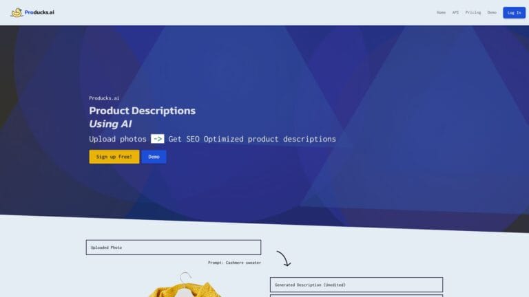 Free Producks.ai AI Tool Review