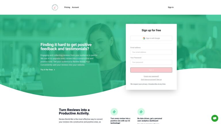 Trending Review Bomb Me AI Tool Review
