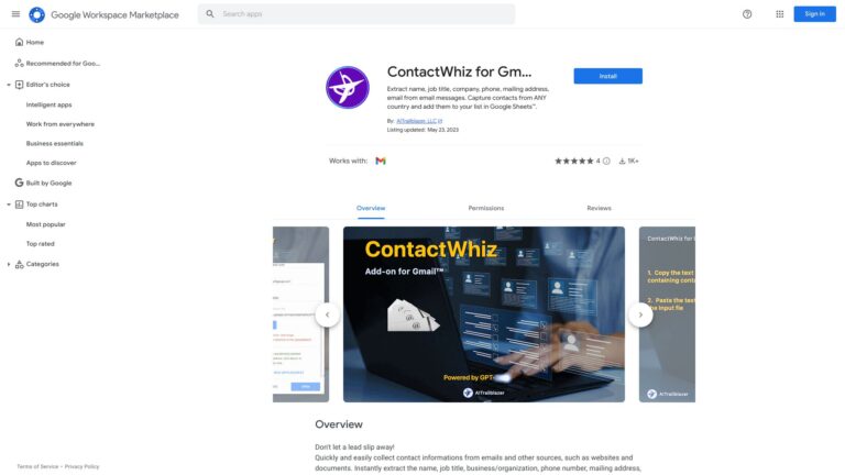 New Emailwhiz For Gmail™ AI Tool Review