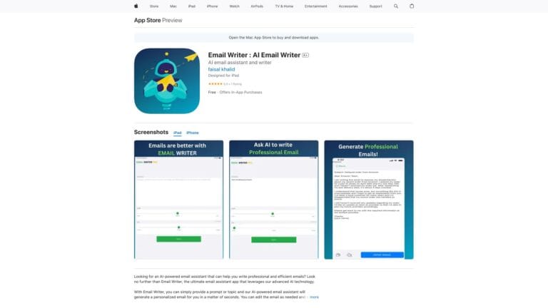 Innovative Email Writer AI Tool Review