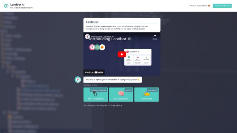 New Landbot AI Tool Review