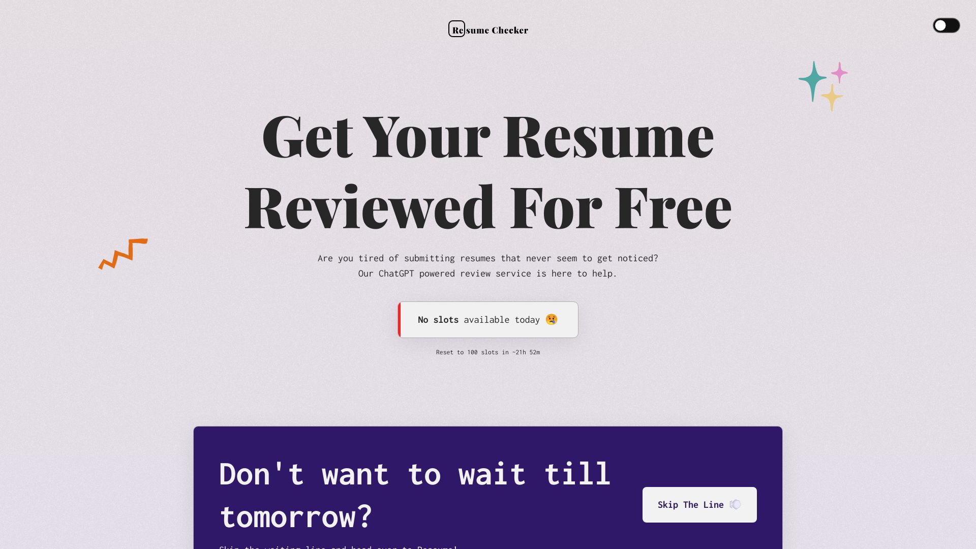 AI Powered Resume Checker logo
