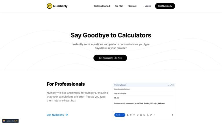 Powerful Numberly AI Tool Review