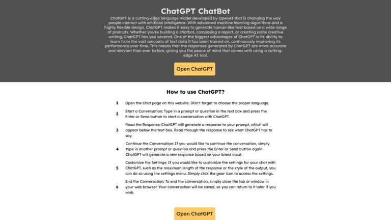 Smart Thechatgpt.ai AI Tool Review