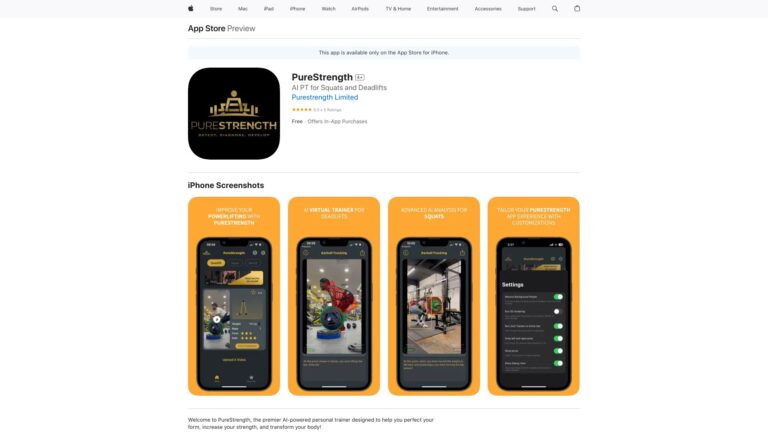 Advanced Purestrength AI Tool Review