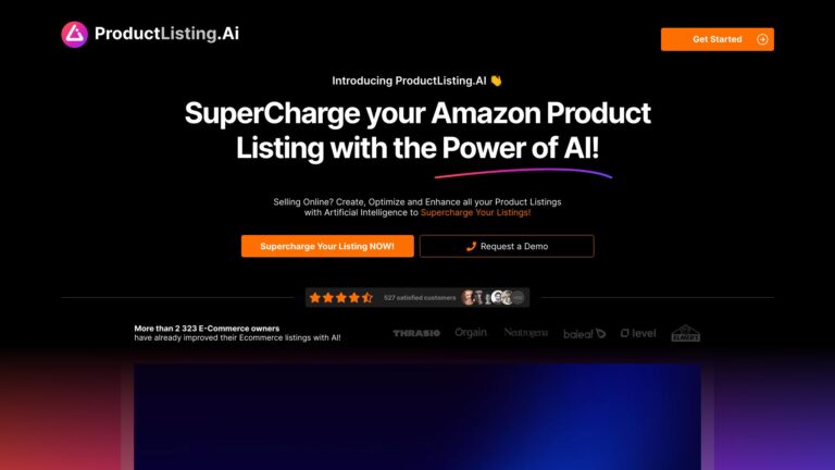 Innovative Productlisting.ai AI Tool Review