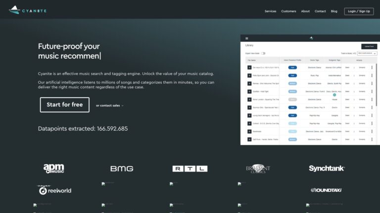 Popular Cyanite.ai AI Tool Review