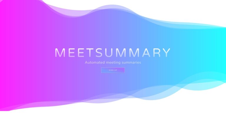 Free Meetsummary AI Tool Review