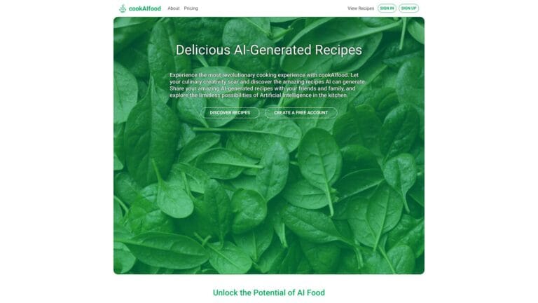 Trending Cookaifood AI Tool Review