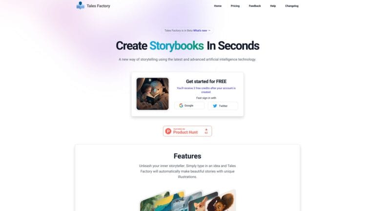 Smart Tales Factory AI Tool Review