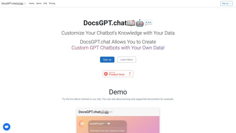 New Docsgpt.chat📖🤖💬 AI Tool Review