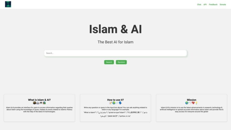 Advanced Islam & AI AI Tool Review