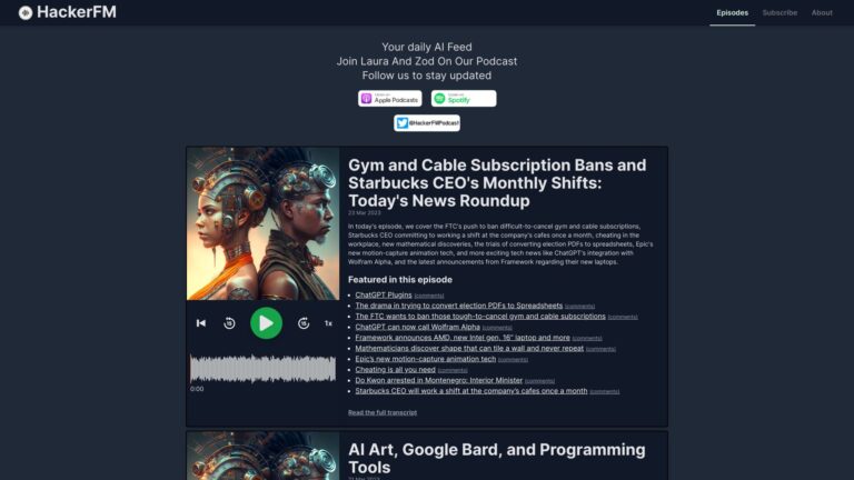 Trending Hackerfm AI Tool Review