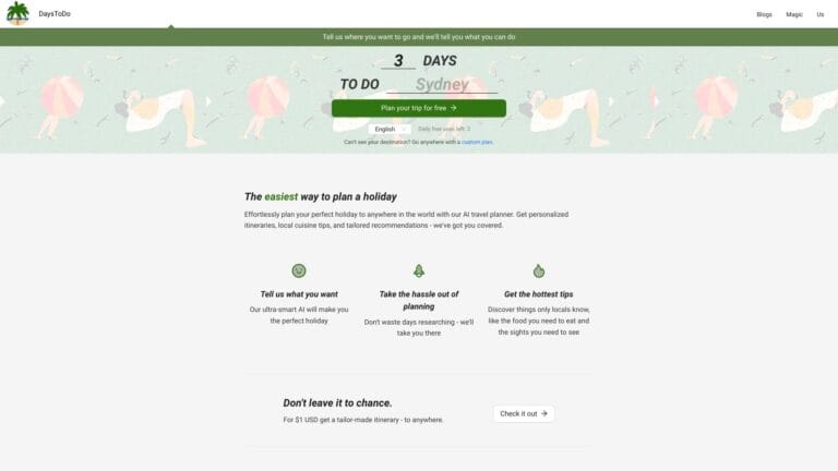 Smart Daystodo AI Tool Review