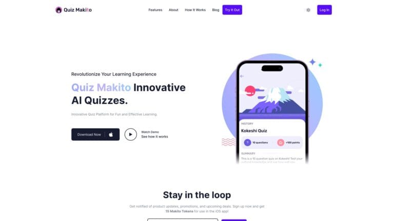 Best Quiz Makito AI Tool Review