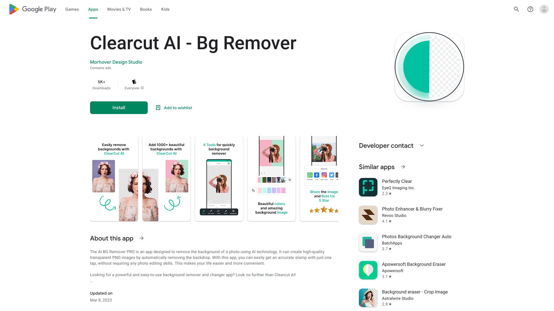 Clearcut AI logo