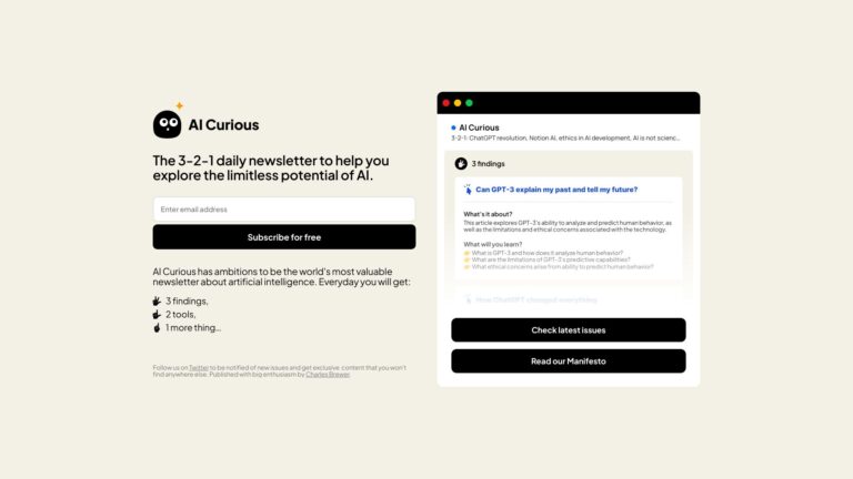 Innovative AI Curious AI Tool Review