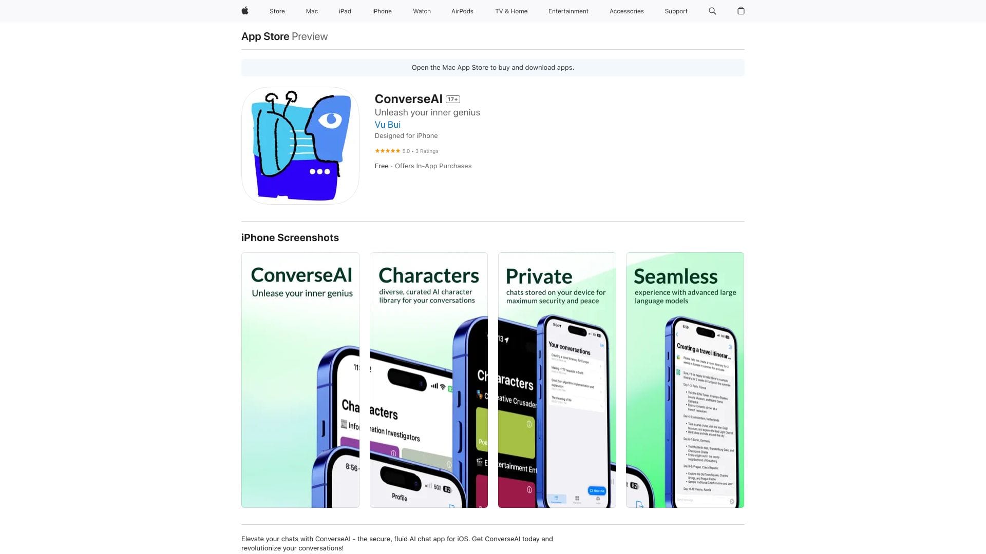 ConverseAI logo