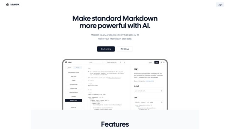 Advanced Markdx AI Tool Review