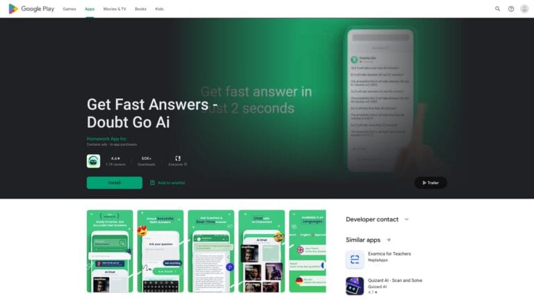 Trending Doubtgo AI Tool Review