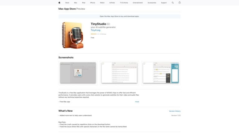 Powerful Tinystudio AI Tool Review