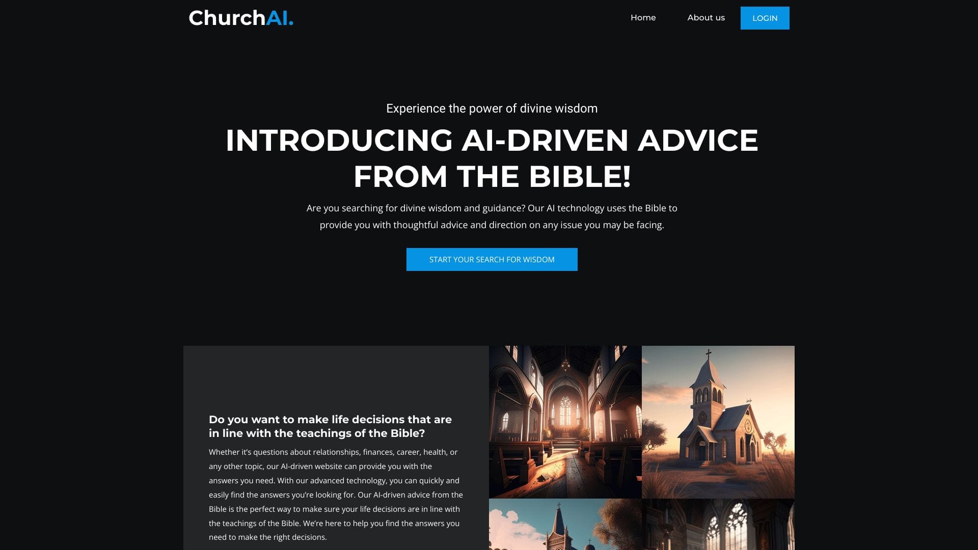 Church AI logo