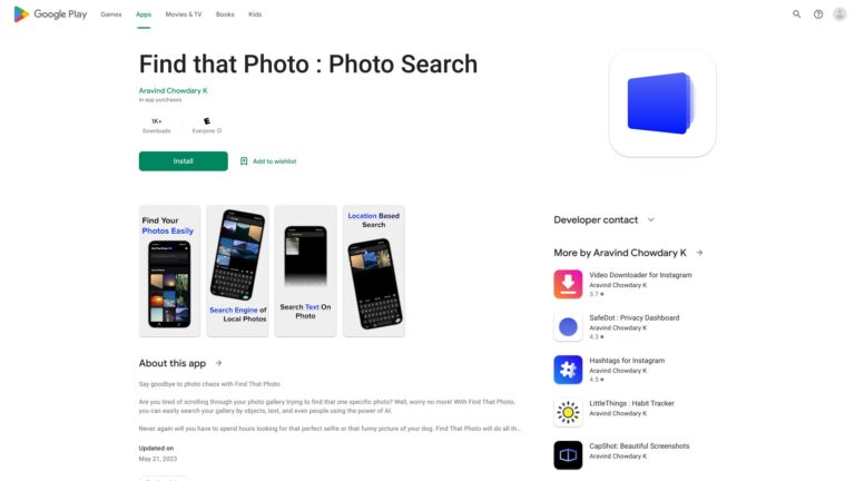 Popular Find That Photo AI Tool Review