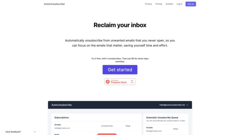 Advanced Autounsubscribe AI Tool Review