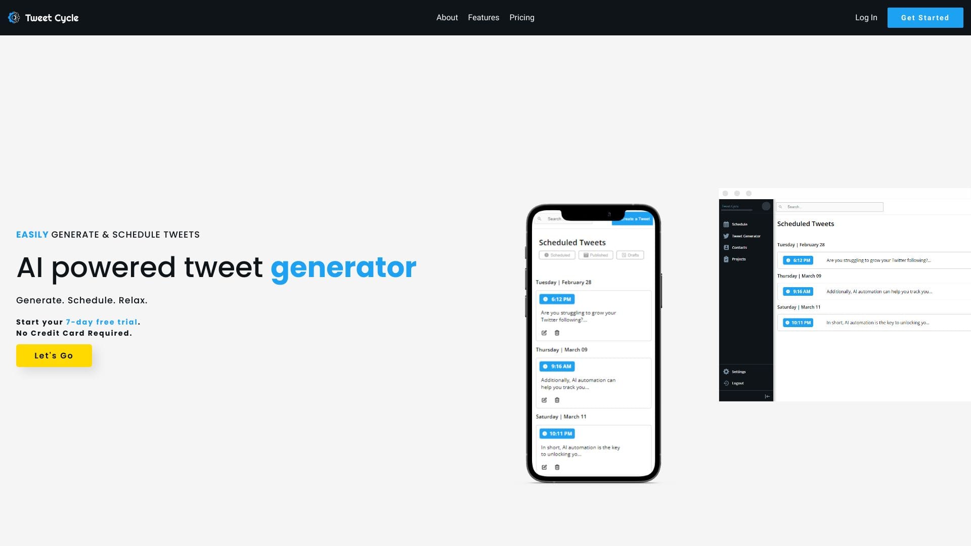 Tweet Scheduler logo