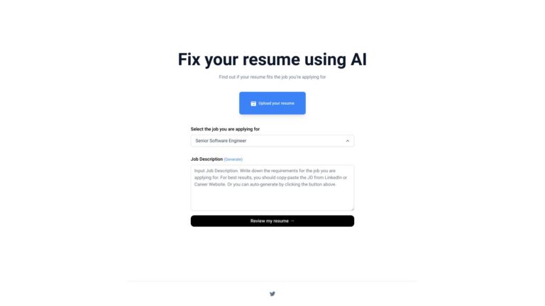 New Fixmyresume.xyz AI Tool Review