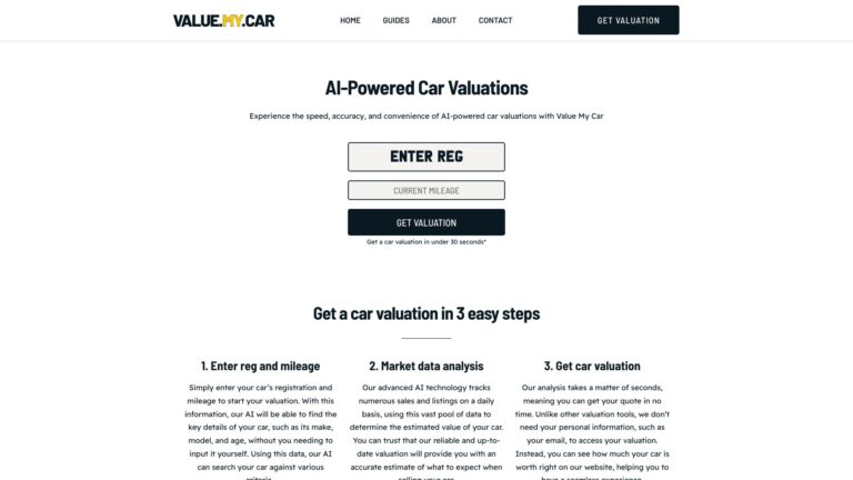 Best Value My Car AI Tool Review