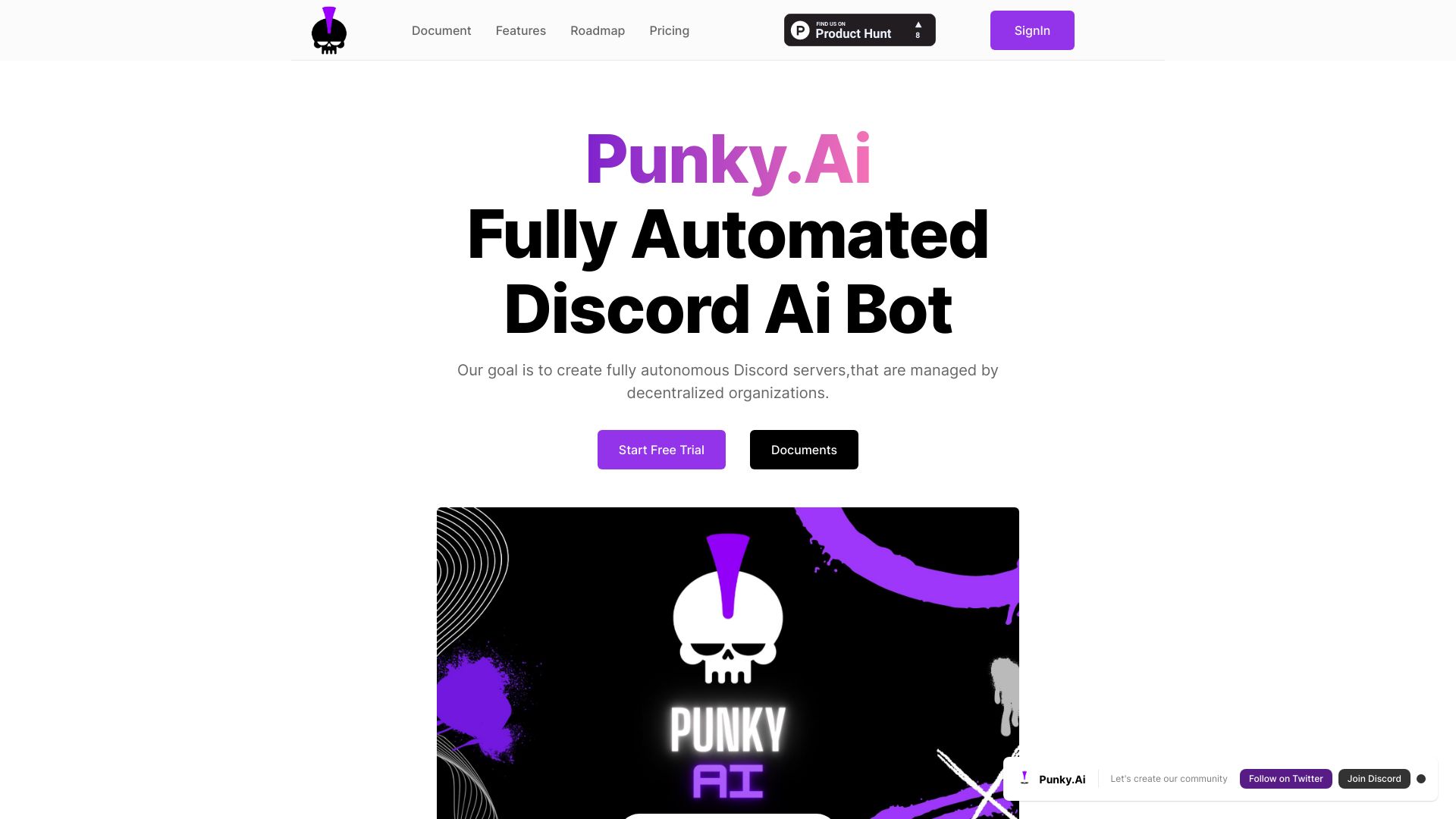 Punky logo