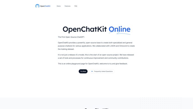 New Openchatkit AI Tool Review