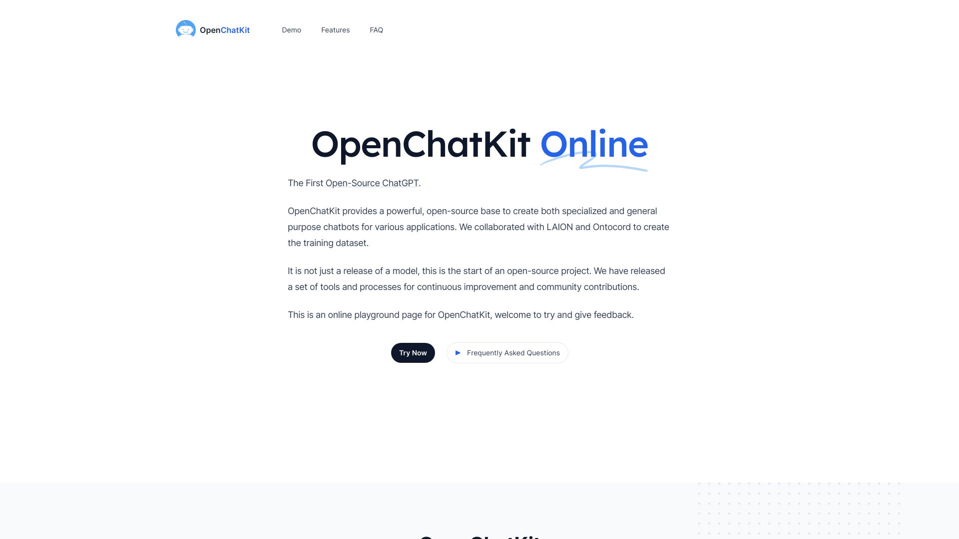 OpenChatKit logo