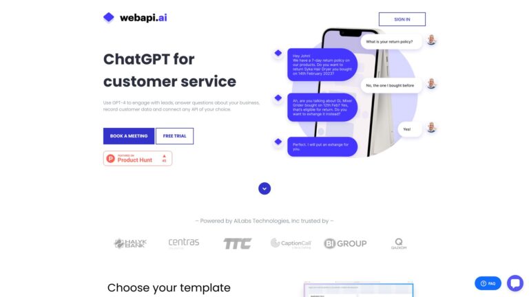 Popular Webapi.ai AI Tool Review