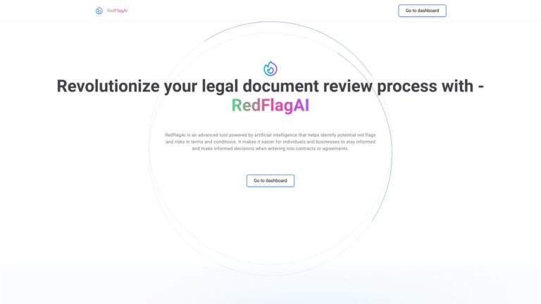 New Redflagai AI Tool Review