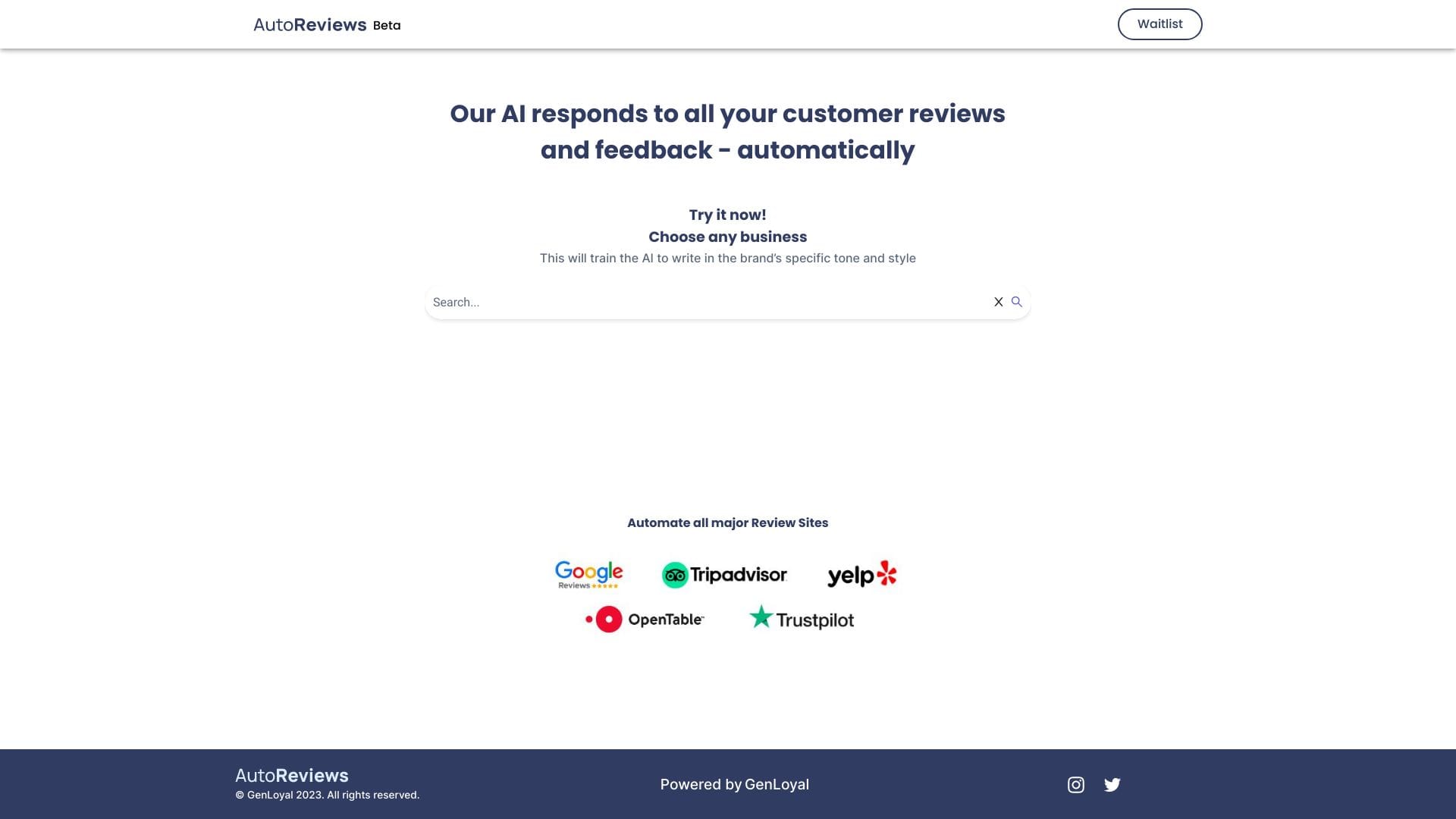 Autoreviews AI logo