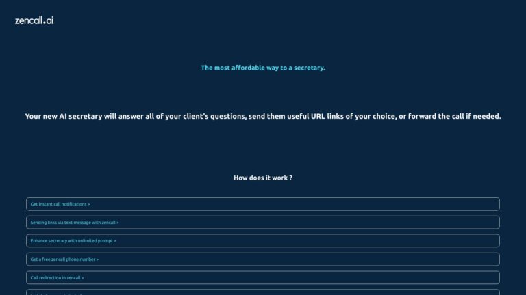 Best Zencall.ai AI Tool Review