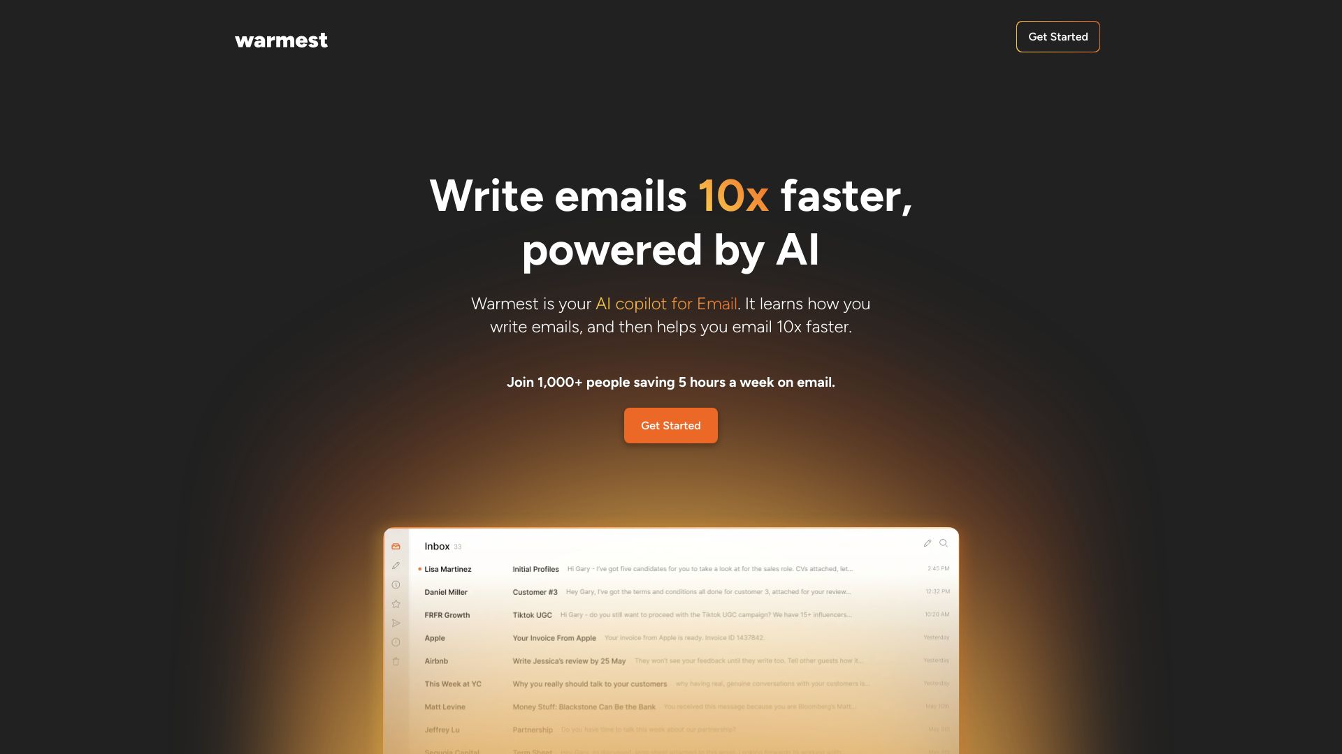 Warmest.ai logo