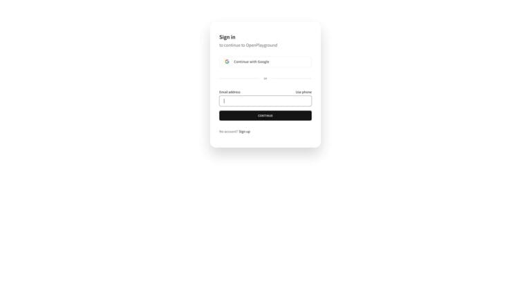 Trending Openplayground AI Tool Review