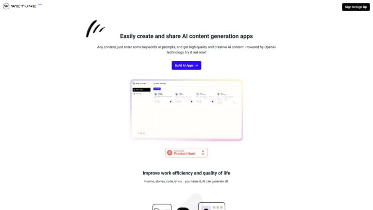 Powerful Wetune AI Tool Review