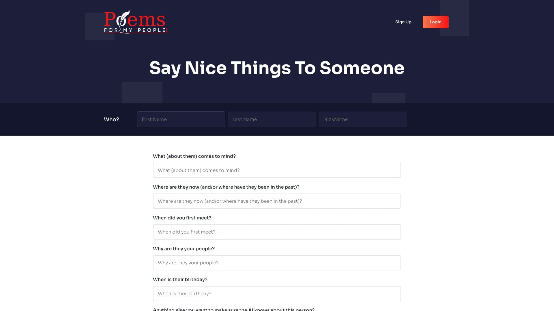 PoemsForMyPeople.com